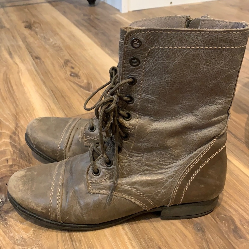 Steve Madden combat boots
